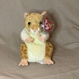 Ty Beanie Babies Pellet the hamster